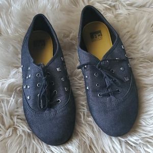 BC Studded Lace Up Sneakers